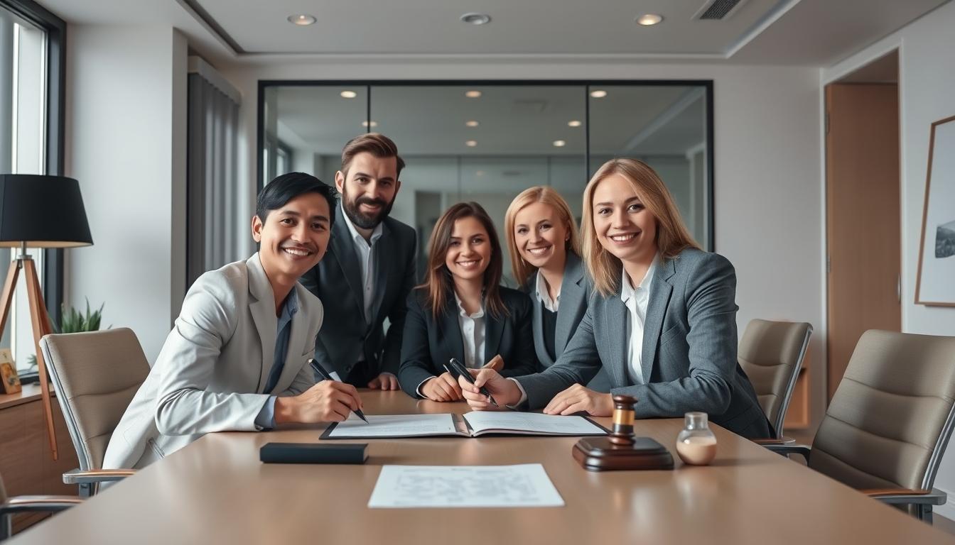 Real estate ownership transfer documents and closing confirmation