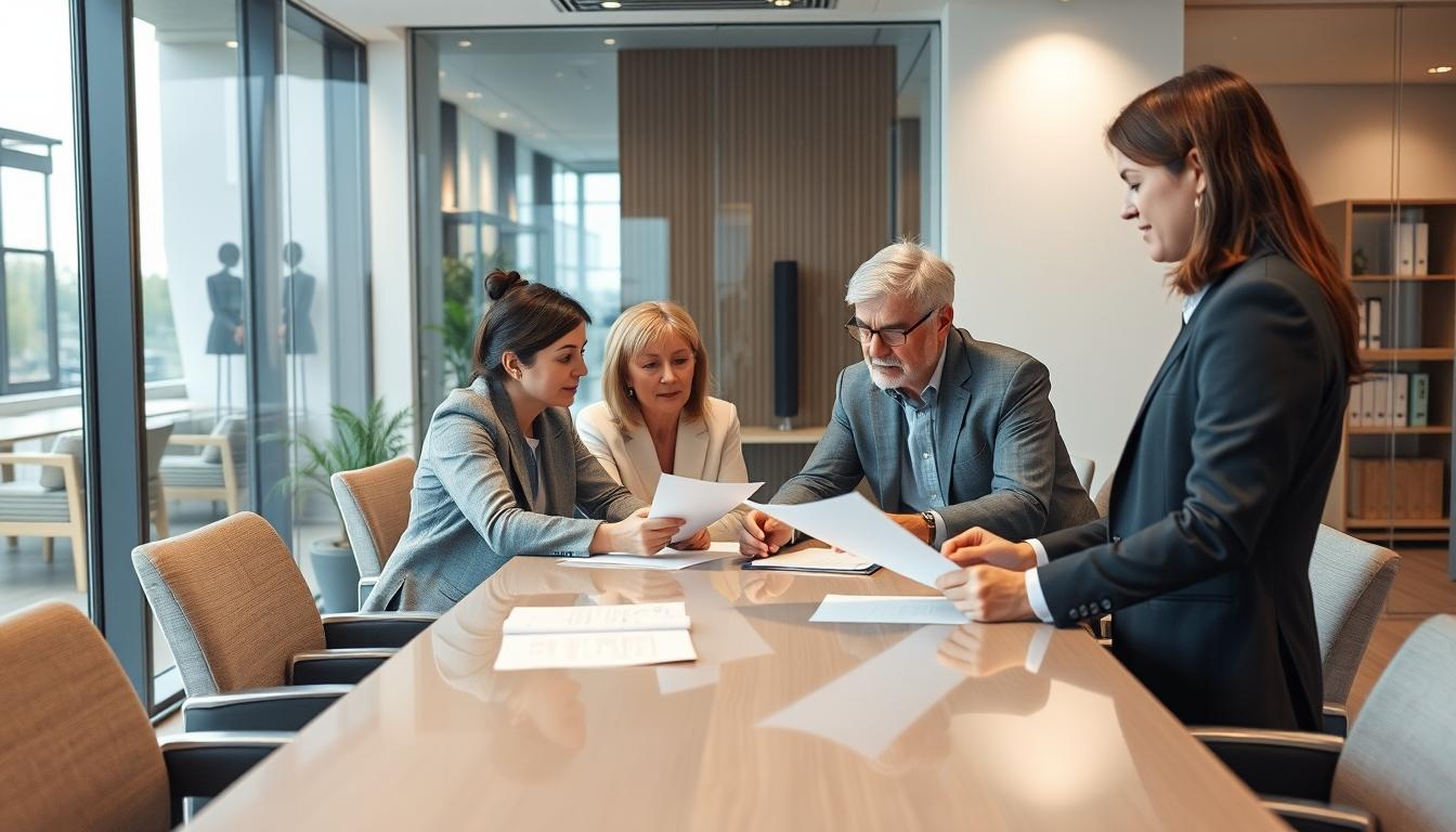 Property transfer support and coordination